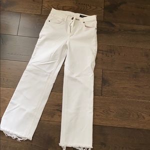 Rag & Bone High Waist Ankle Flare • Size 24 white